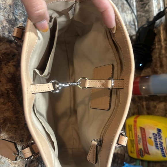 Small coach pink zebra purse - Picture 9 of 9